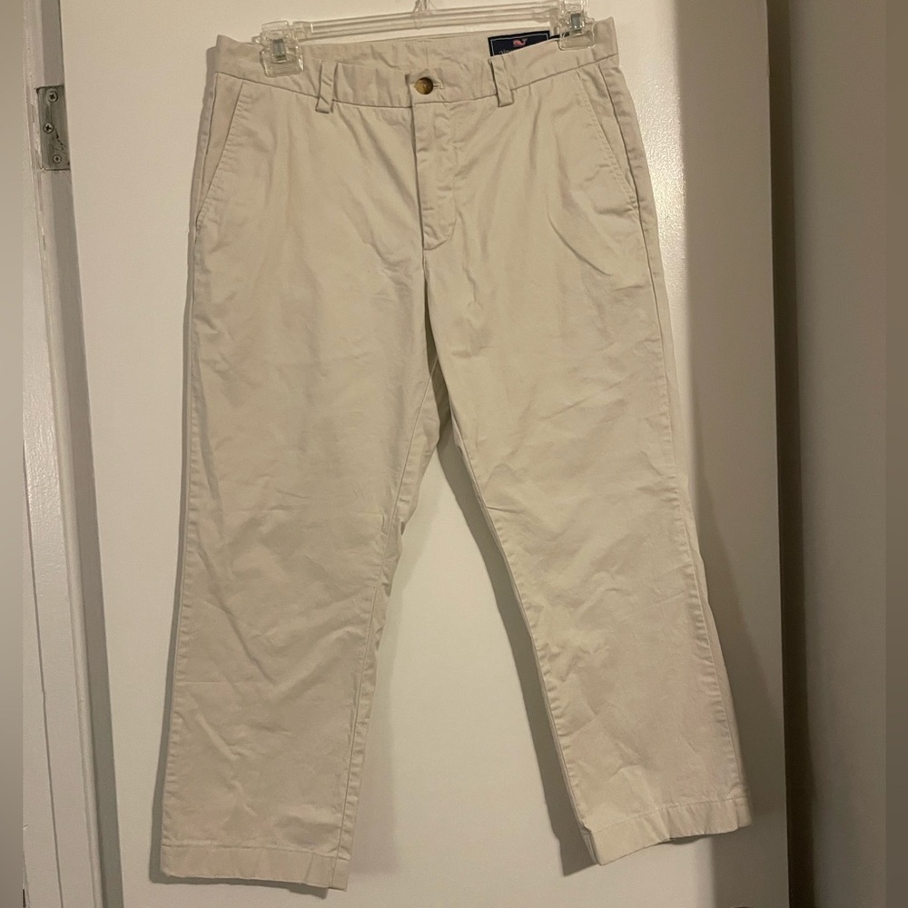 Vineyard Vines Men's Tan Chinos
